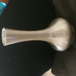 ROYAL SELANGOR PEWTER BUD VASE .